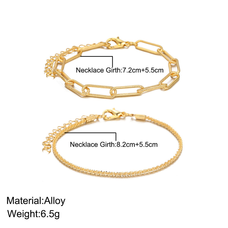 Gold And Sliver Rhinestones Bracelet Womens Jewelry